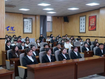 醫學系召開第五屆學生會干部聘任暨優秀志愿者表彰大會